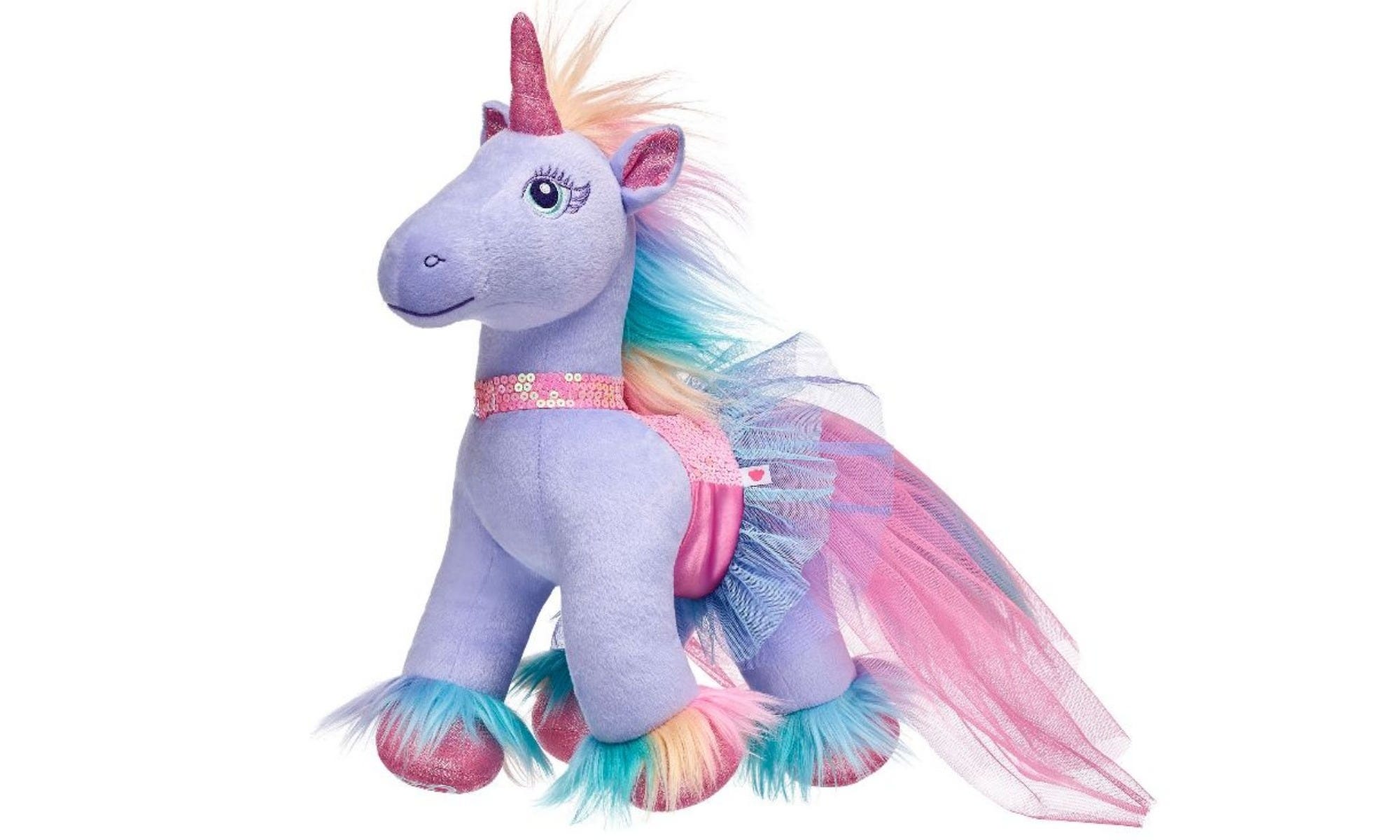 build a bear fluffy unicorn